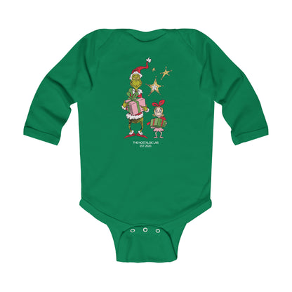 Grinch & Cindy Lou Infant Long Sleeve Bodysuit