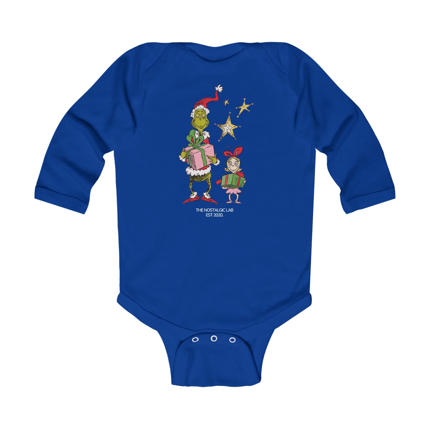 Grinch & Cindy Lou Infant Long Sleeve Bodysuit