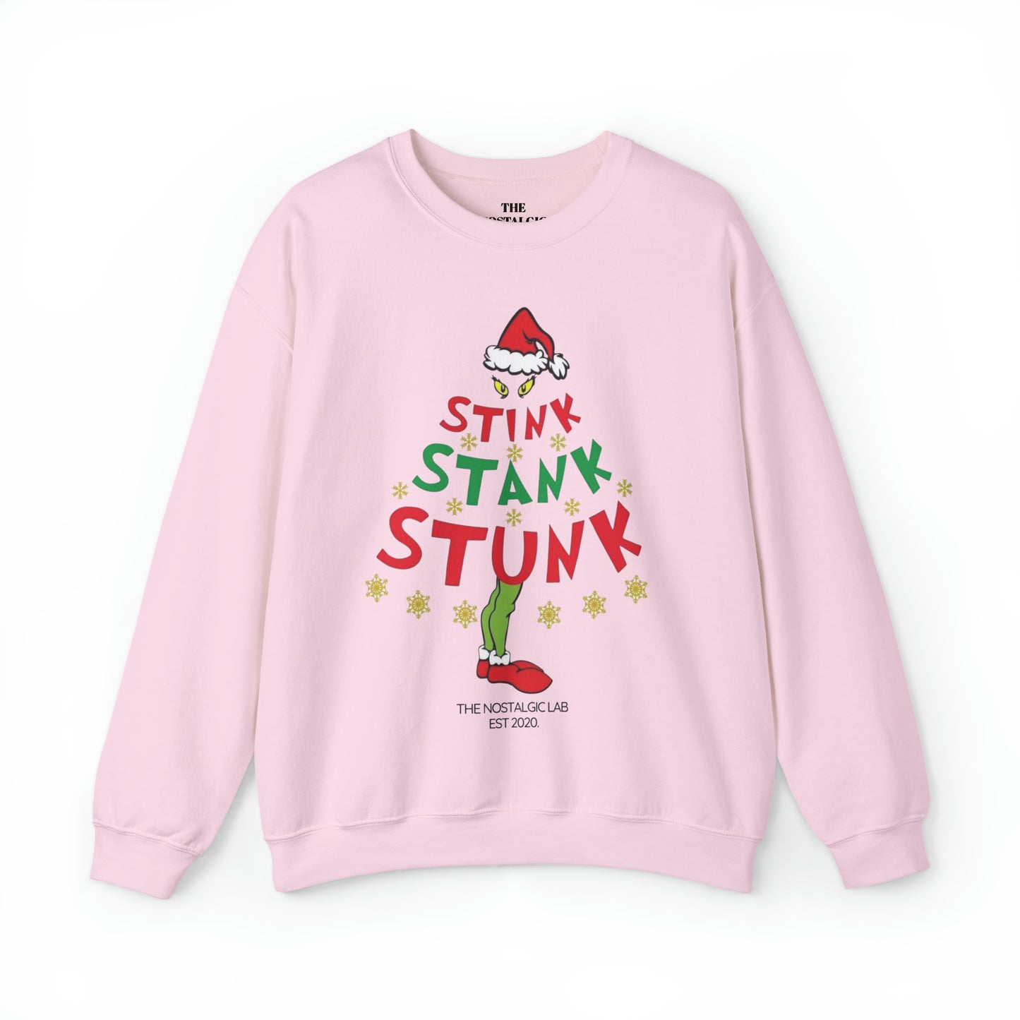 Stink Stank Stunk Grinch Unisex Crewneck Sweatshirt