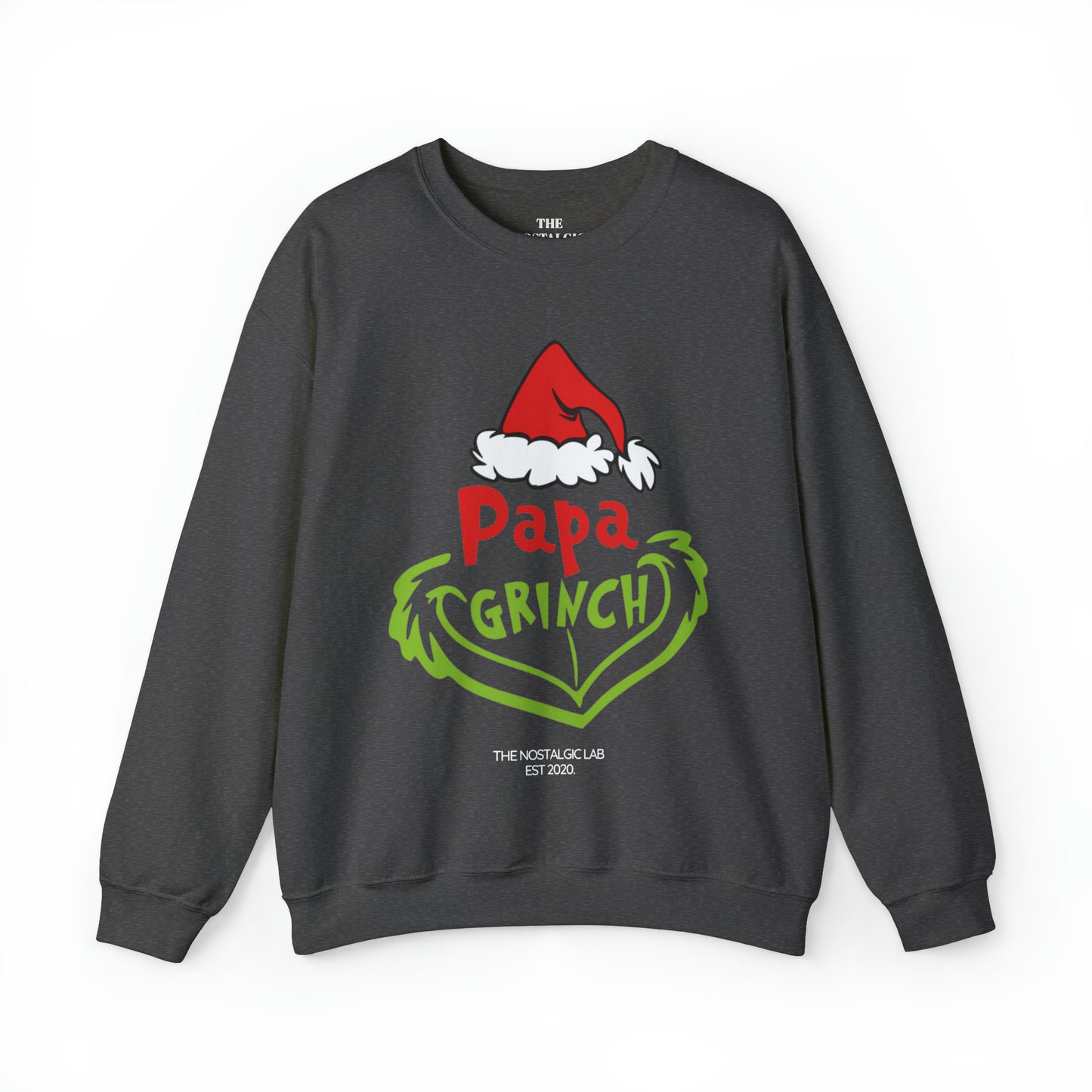 Papa Grinch Unisex Crewneck Sweatshirt