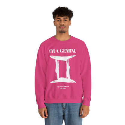 I'M A GEMINI Unisex Crewneck Sweatshirt
