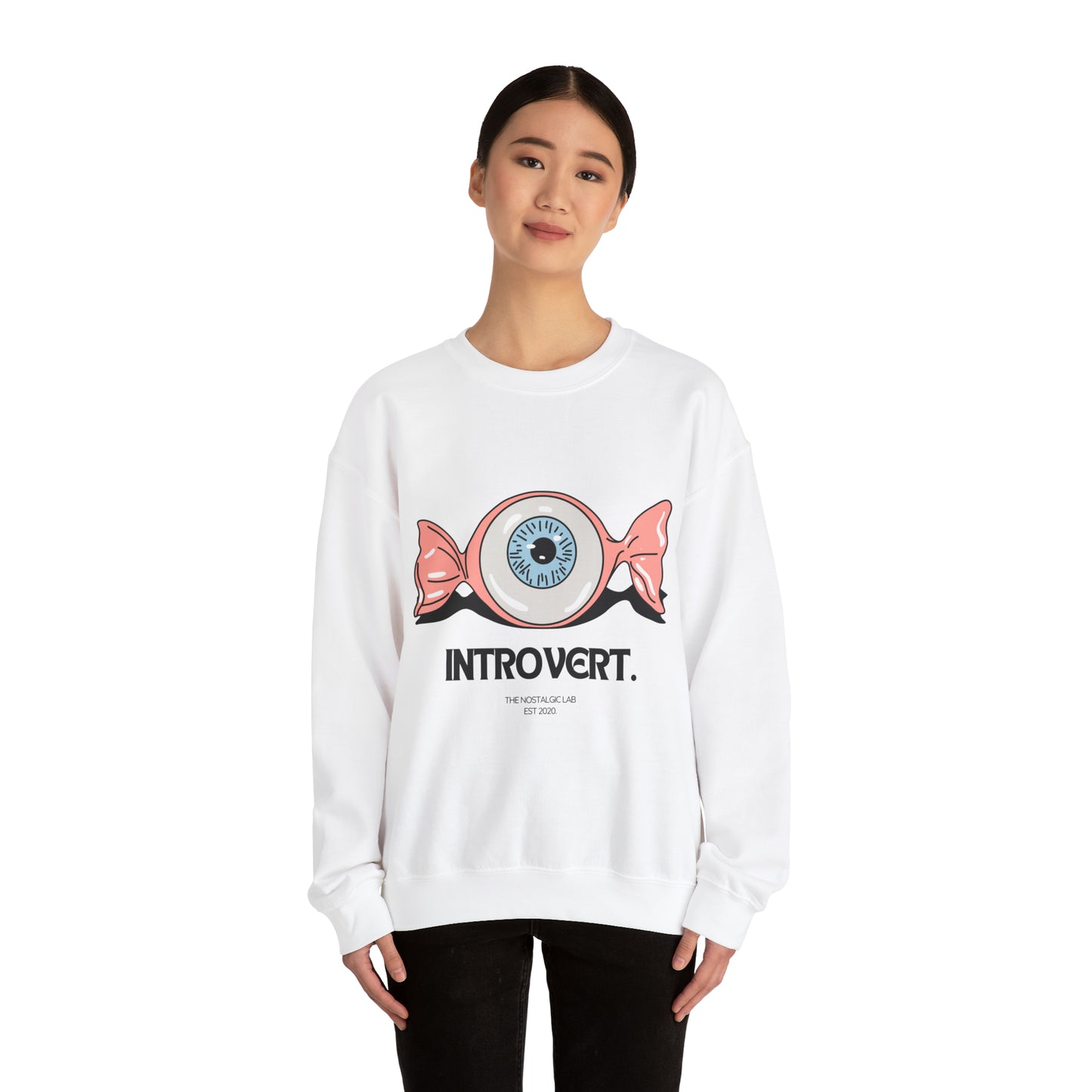 Introvert Unisex Crewneck Sweatshirt
