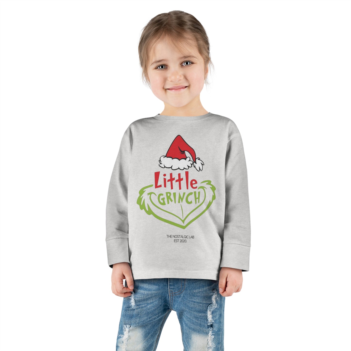Grinch Toddler Long Sleeve Tee
