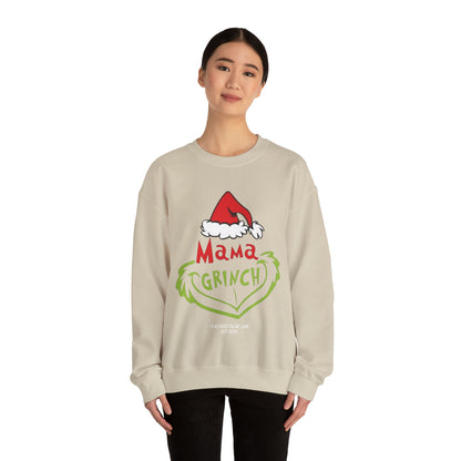 Mama Grinch Unisex Crewneck Sweatshirt