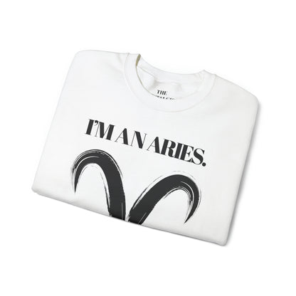 I'M AN ARIES Unisex Crewneck Sweatshirt