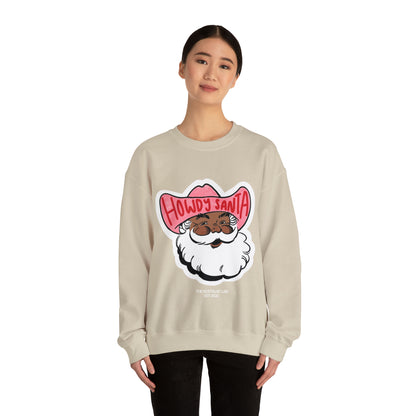 Howdy Santa Unisex Crewneck Sweatshirt