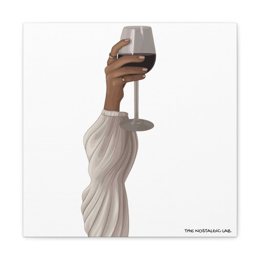 Raise Your Glass Gallery Canvas