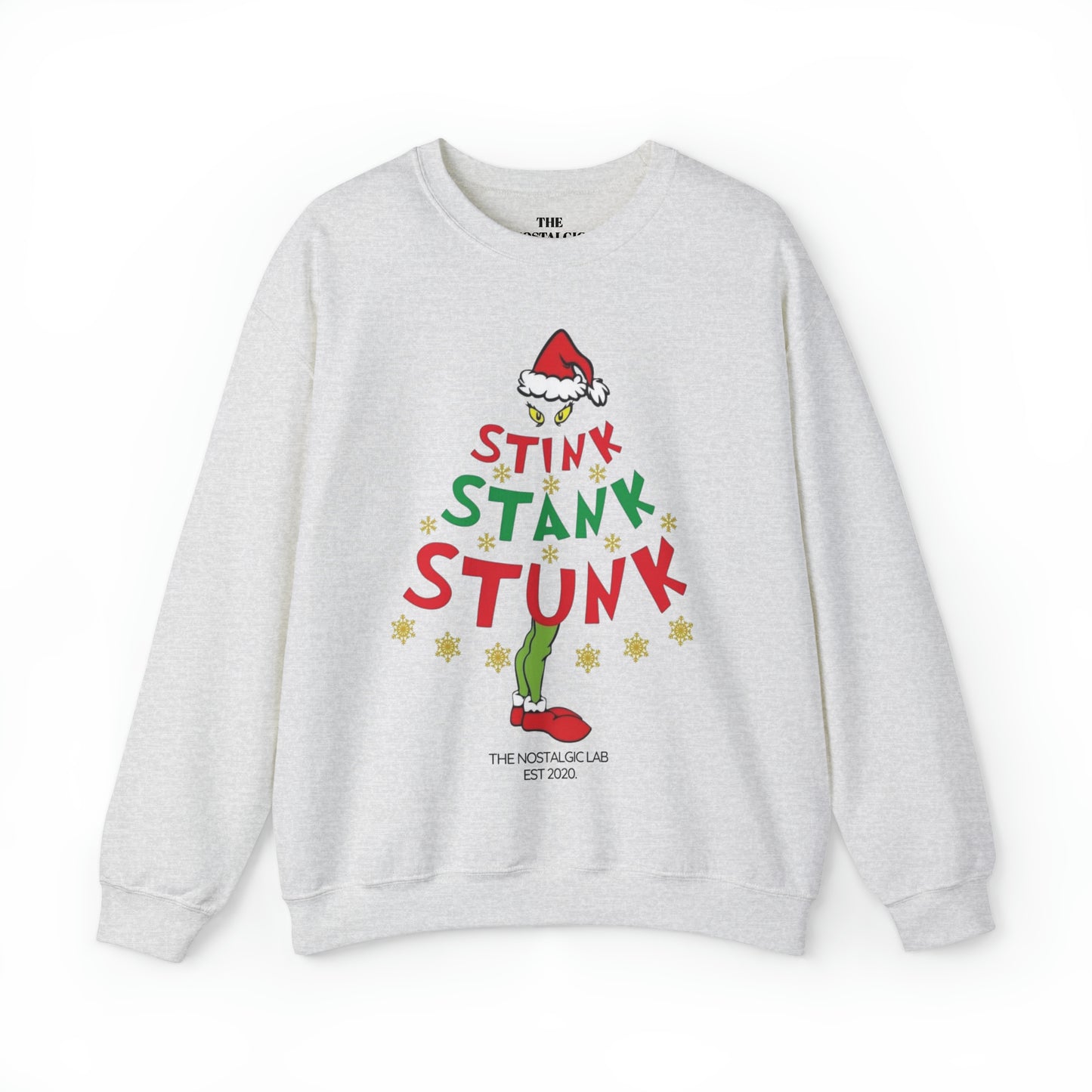 Stink Stank Stunk Grinch Unisex Crewneck Sweatshirt