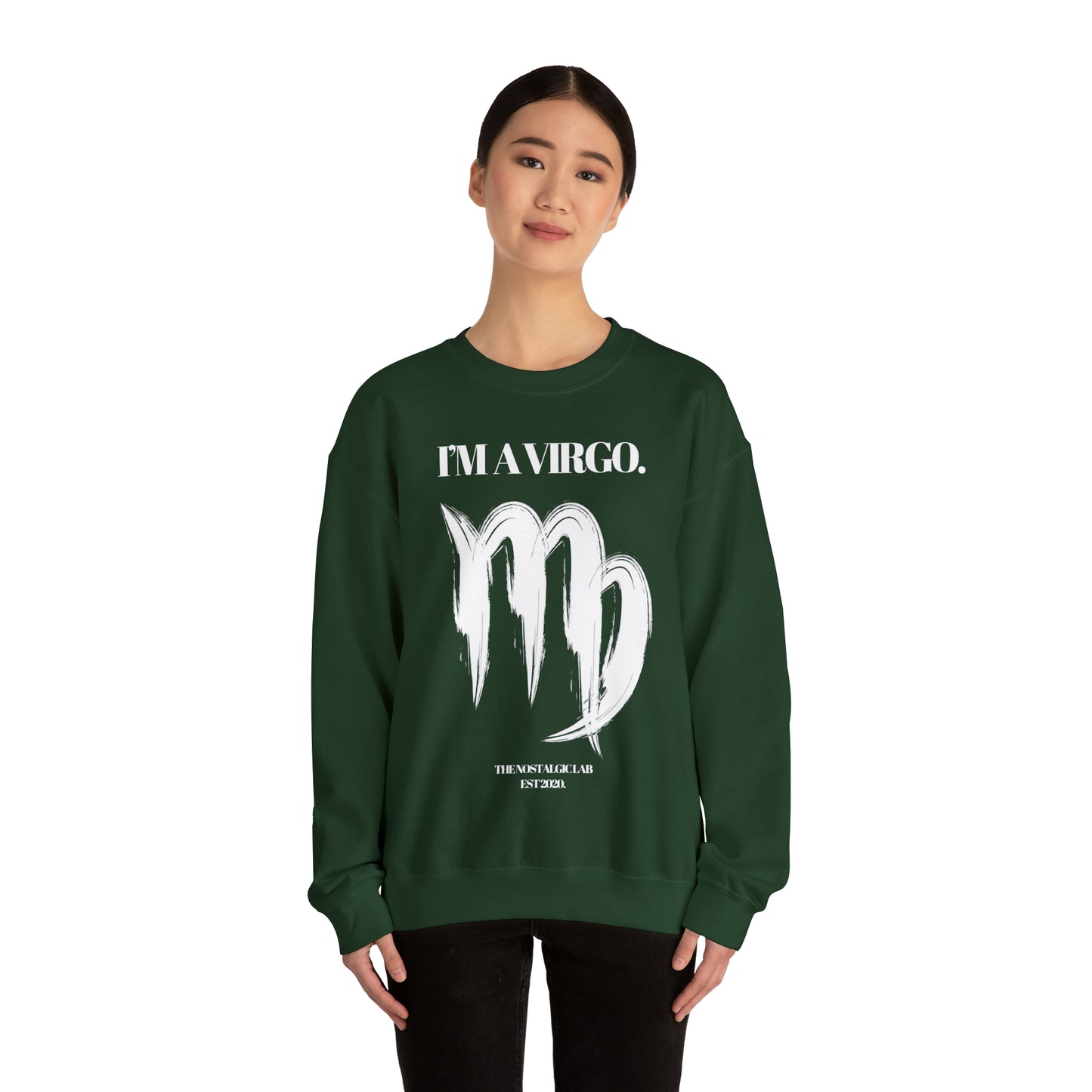 I'M AN VIRGO Unisex Crewneck Sweatshirt