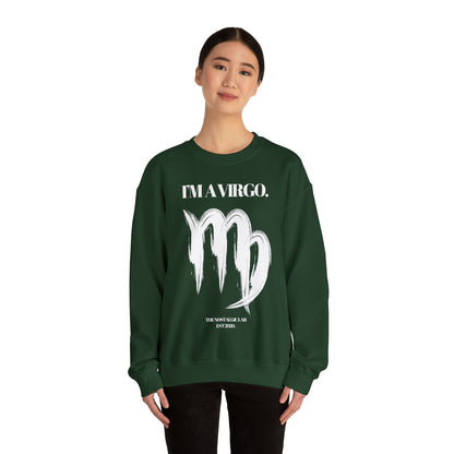 I'M AN VIRGO Unisex Crewneck Sweatshirt