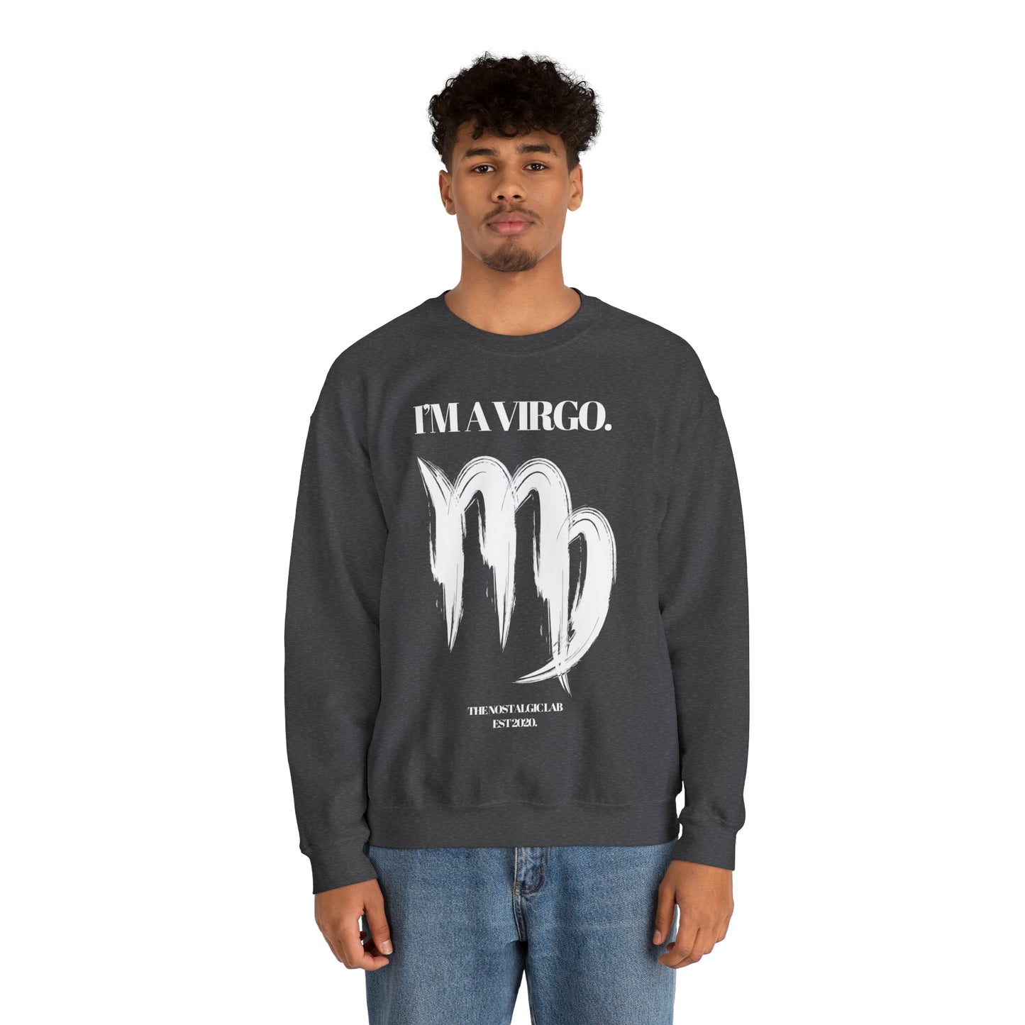 I'M AN VIRGO Unisex Crewneck Sweatshirt