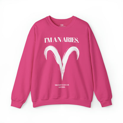 I'M AN ARIES Unisex Crewneck Sweatshirt