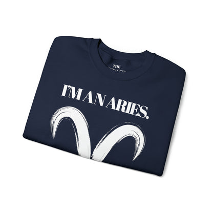 I'M AN ARIES Unisex Crewneck Sweatshirt