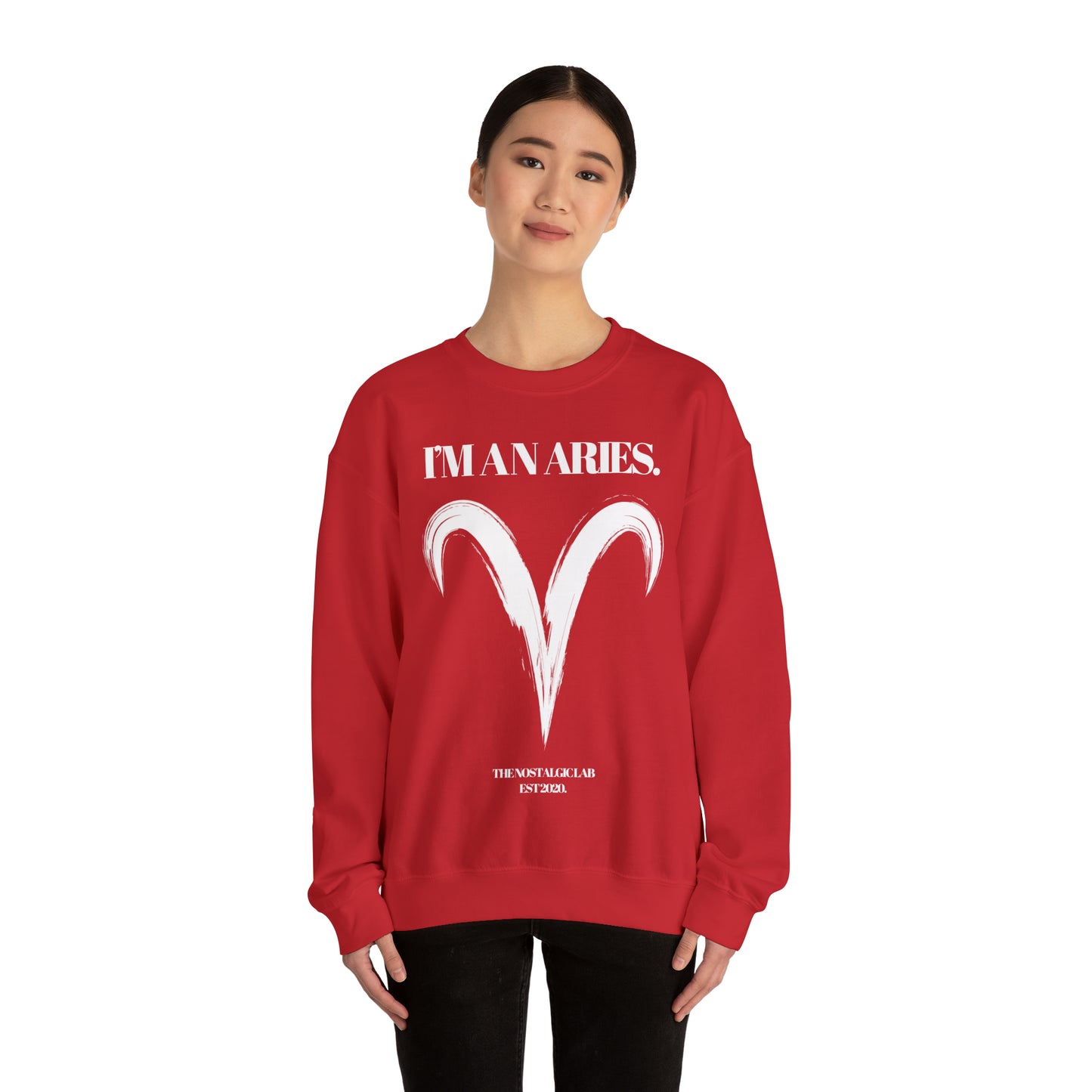 I'M AN ARIES Unisex Crewneck Sweatshirt