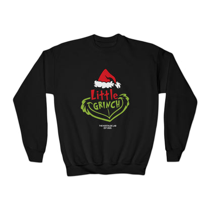Little Grinch Youth Crewneck Sweatshirt