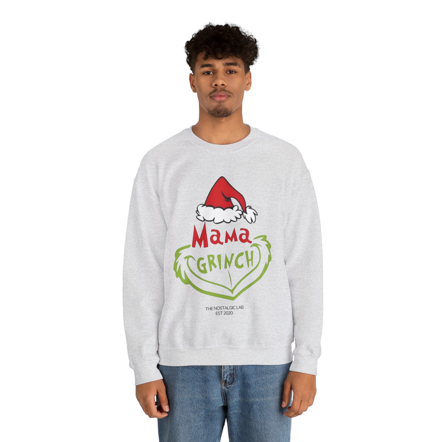 Mama Grinch Unisex Crewneck Sweatshirt