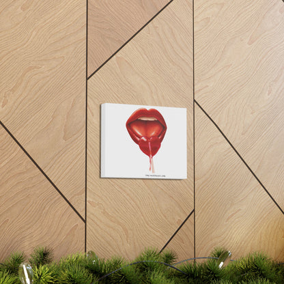 Heart Lolly Gallery Canvas
