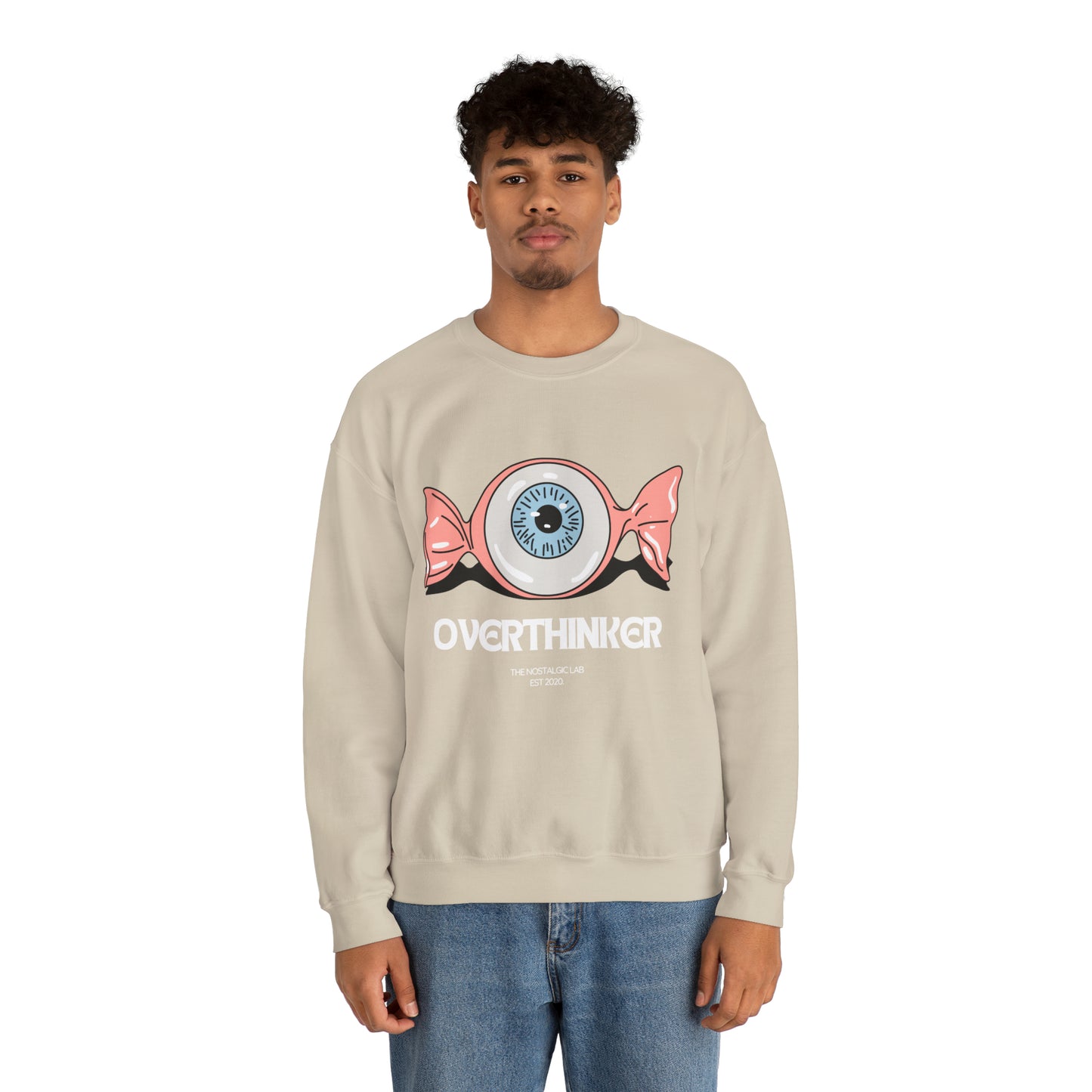 Overthinker Unisex Crewneck Sweatshirt