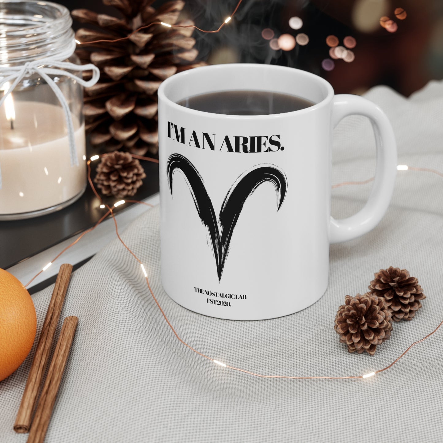 I'M AN ARIES Coffee Ceramic Mug 11oz