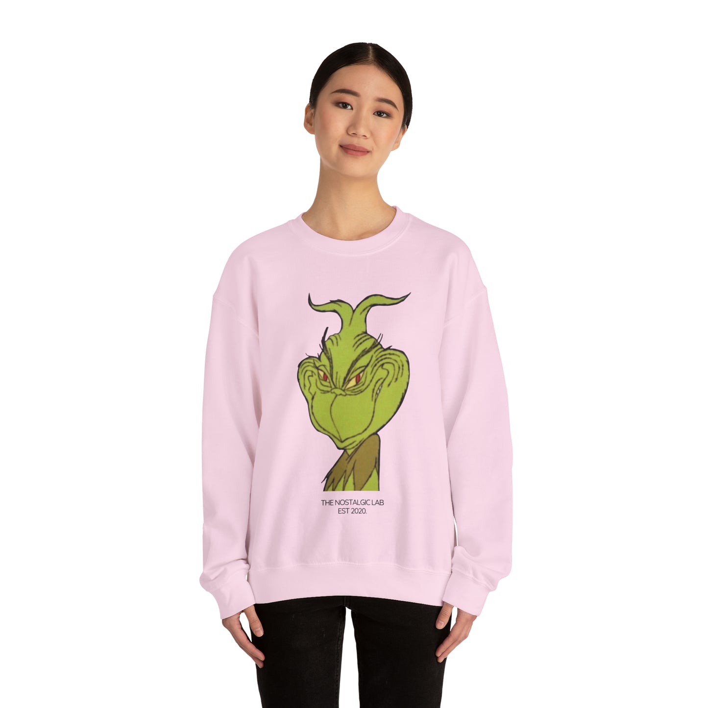 Grinchy Grin Unisex Crewneck Sweatshirt