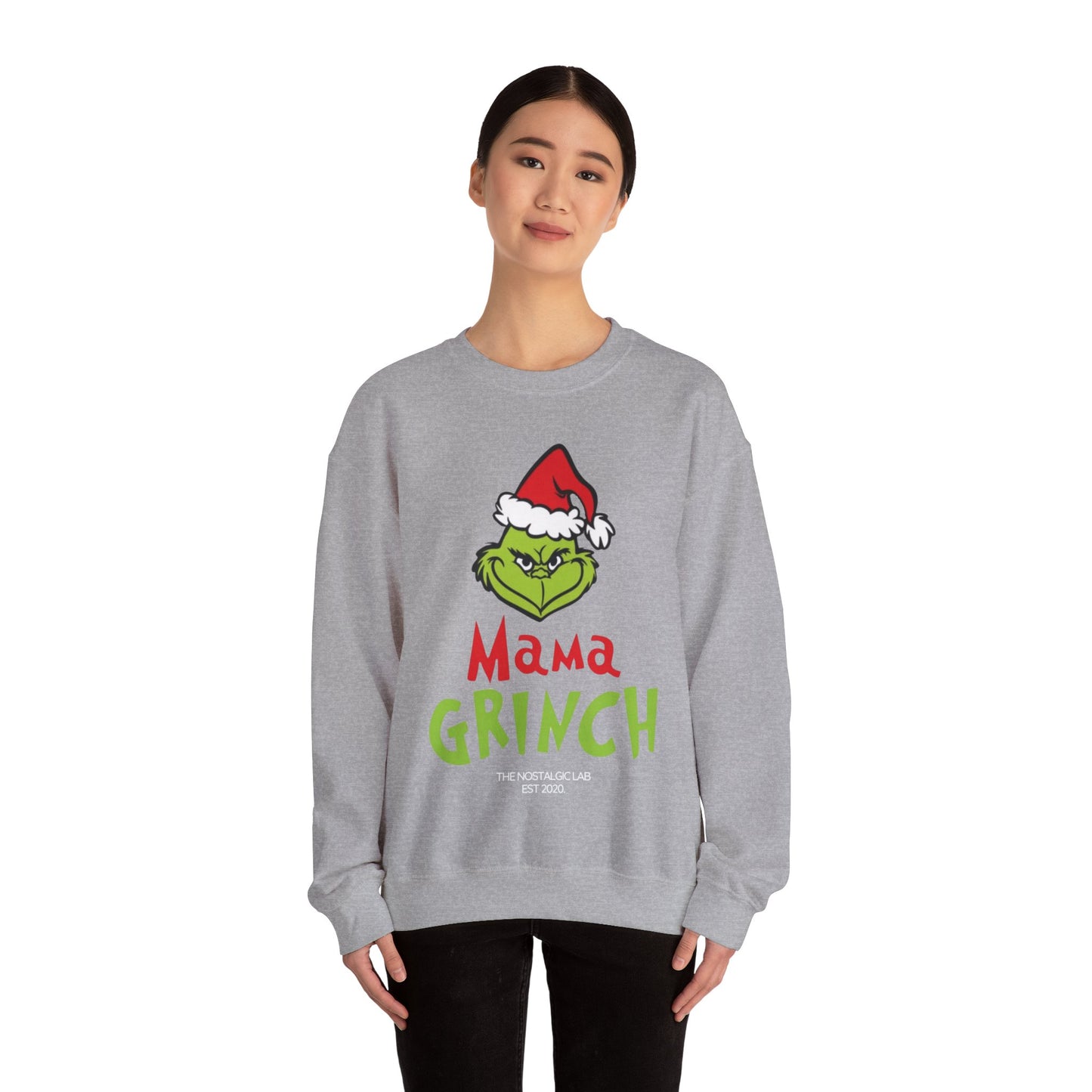 Mama Grinch Unisex Crewneck Sweatshirt
