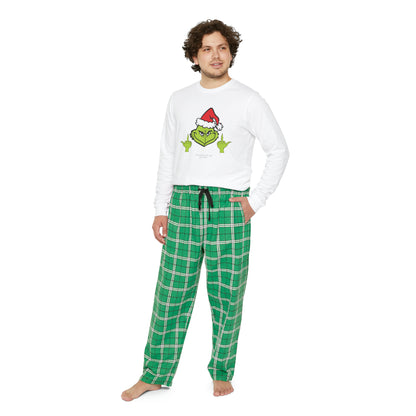 Men's Grinch Finger Pajama Set