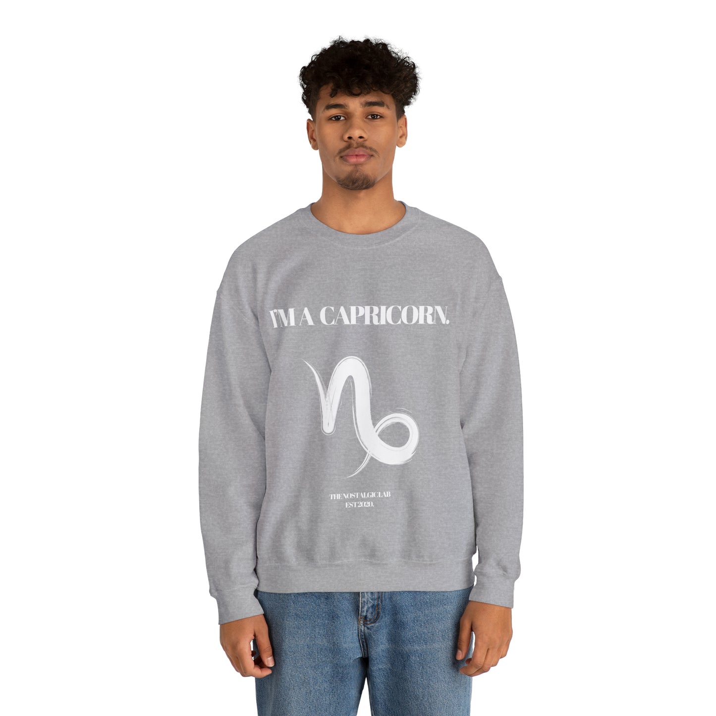 I'M A CAPRICORN Unisex Crewneck Sweatshirt