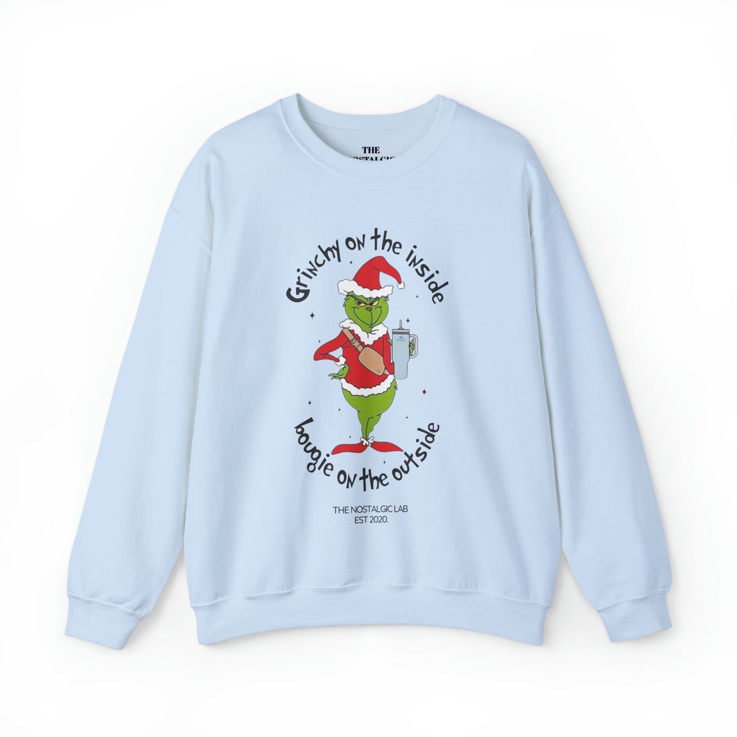 Bougie Grinch Unisex Crewneck Sweatshirt