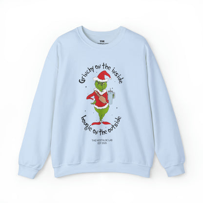 Bougie Grinch Unisex Crewneck Sweatshirt