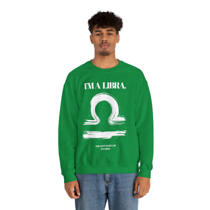 I'M A LIBRA Unisex Crewneck Sweatshirt