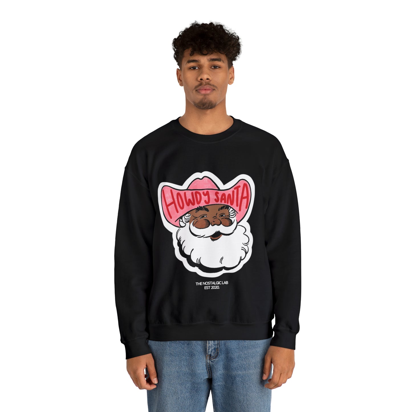 Howdy Santa Unisex Crewneck Sweatshirt