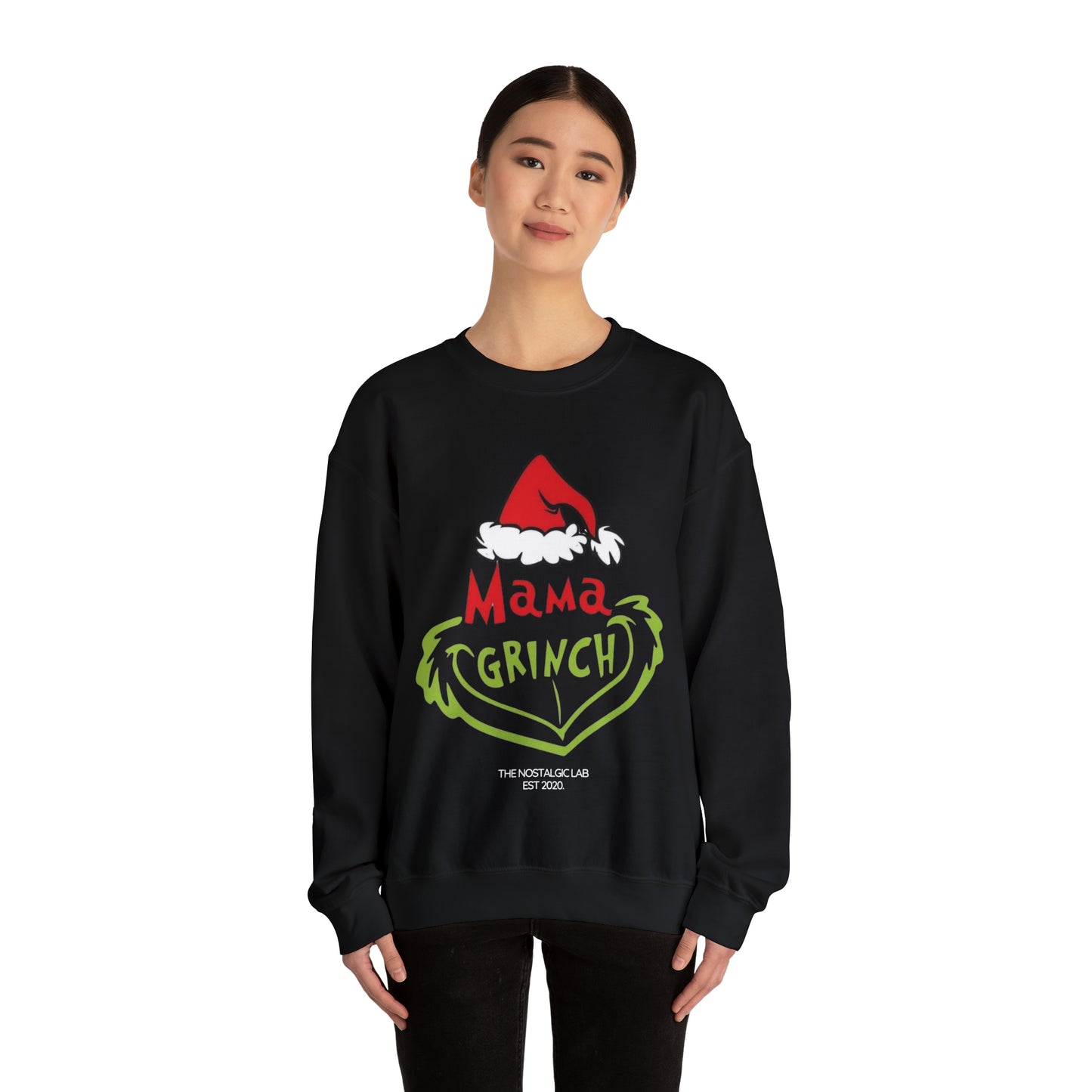 Mama Grinch Unisex Crewneck Sweatshirt