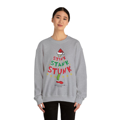 Stink Stank Stunk Grinch Unisex Crewneck Sweatshirt