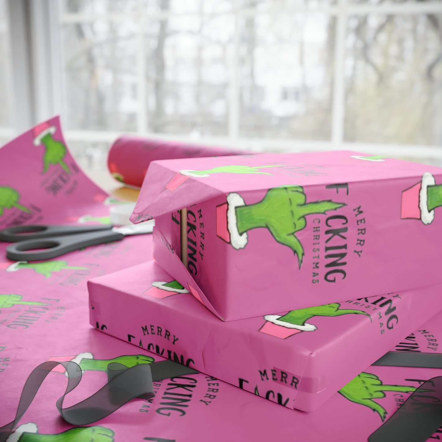 Grinchmas Wrapping Paper