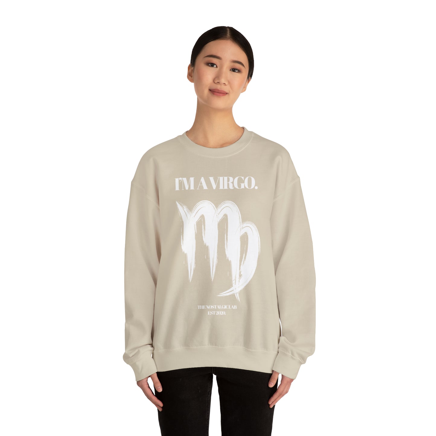 I'M AN VIRGO Unisex Crewneck Sweatshirt