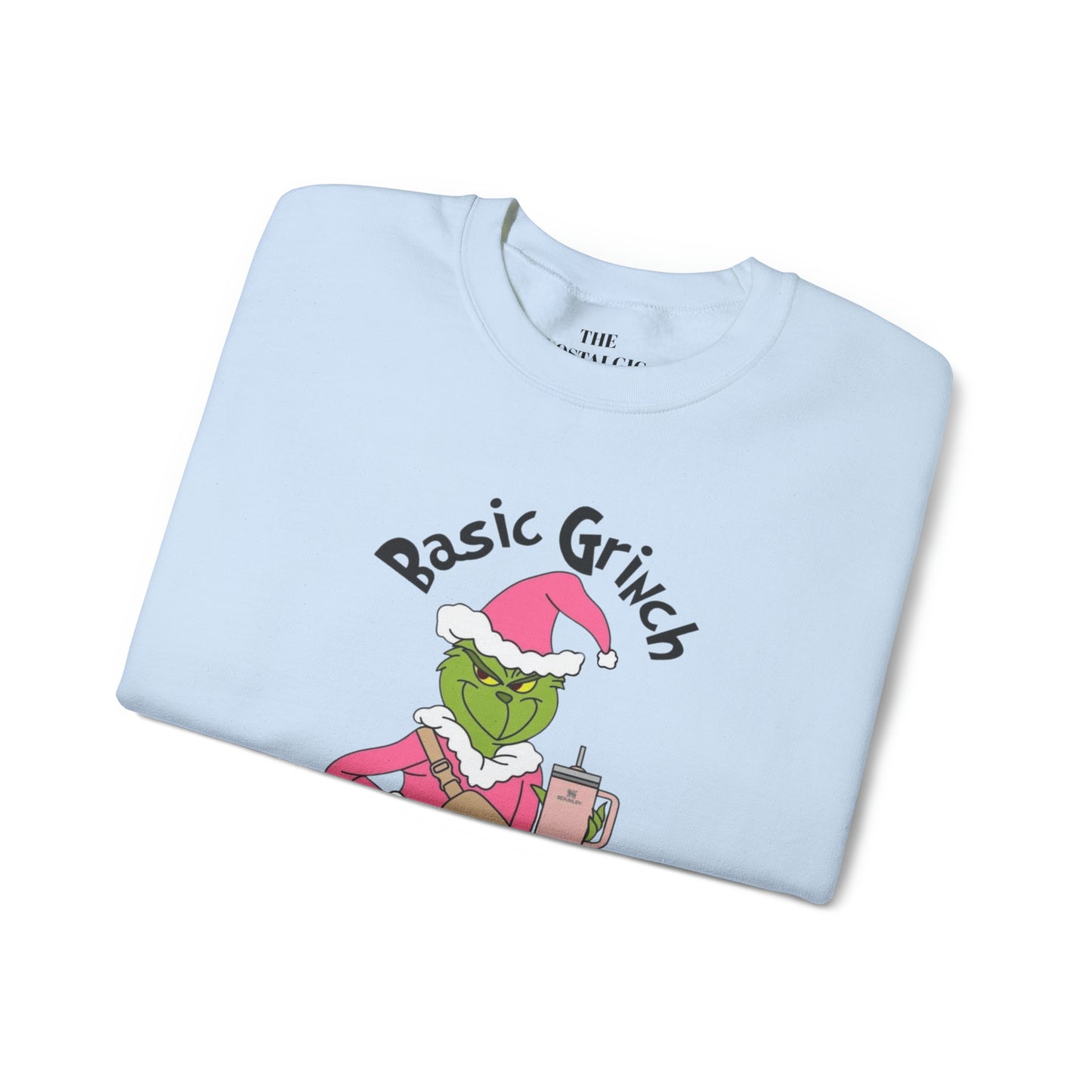 Basic Grinch Unisex Crewneck Sweatshirt