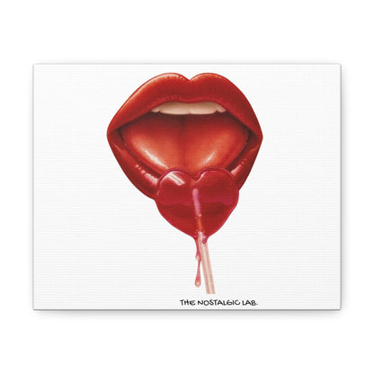 Heart Lolly Gallery Canvas