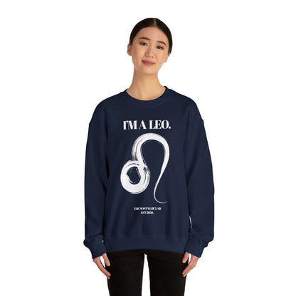 I'M A LEO Unisex Crewneck Sweatshirt