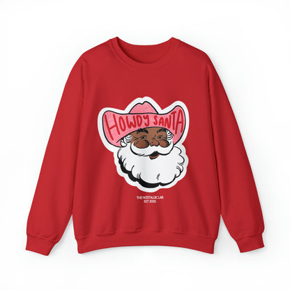 Howdy Santa Unisex Crewneck Sweatshirt