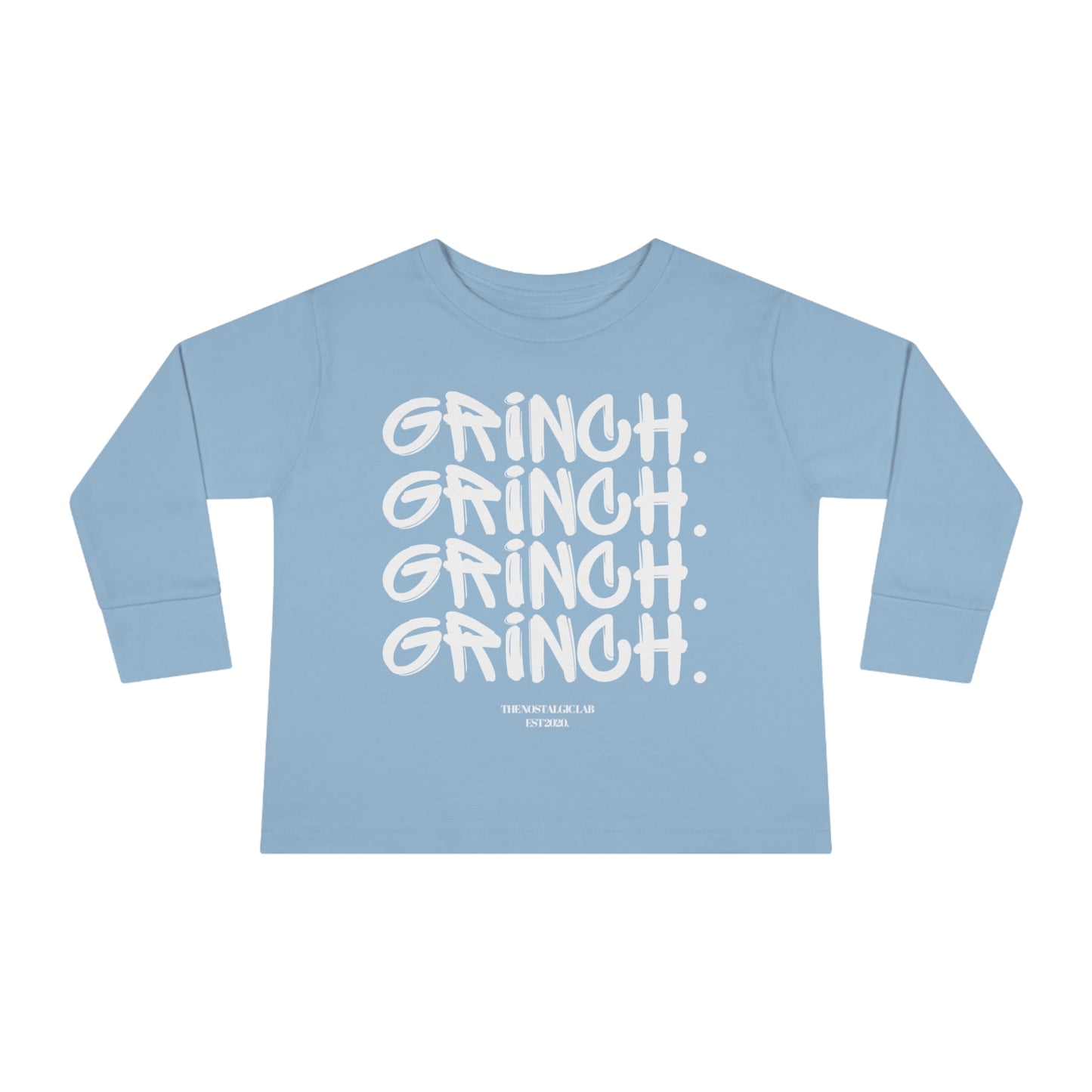 Grinch Graffiti Toddler Long Sleeve Tee