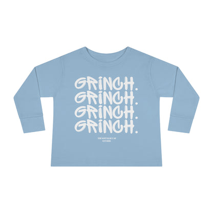 Grinch Graffiti Toddler Long Sleeve Tee