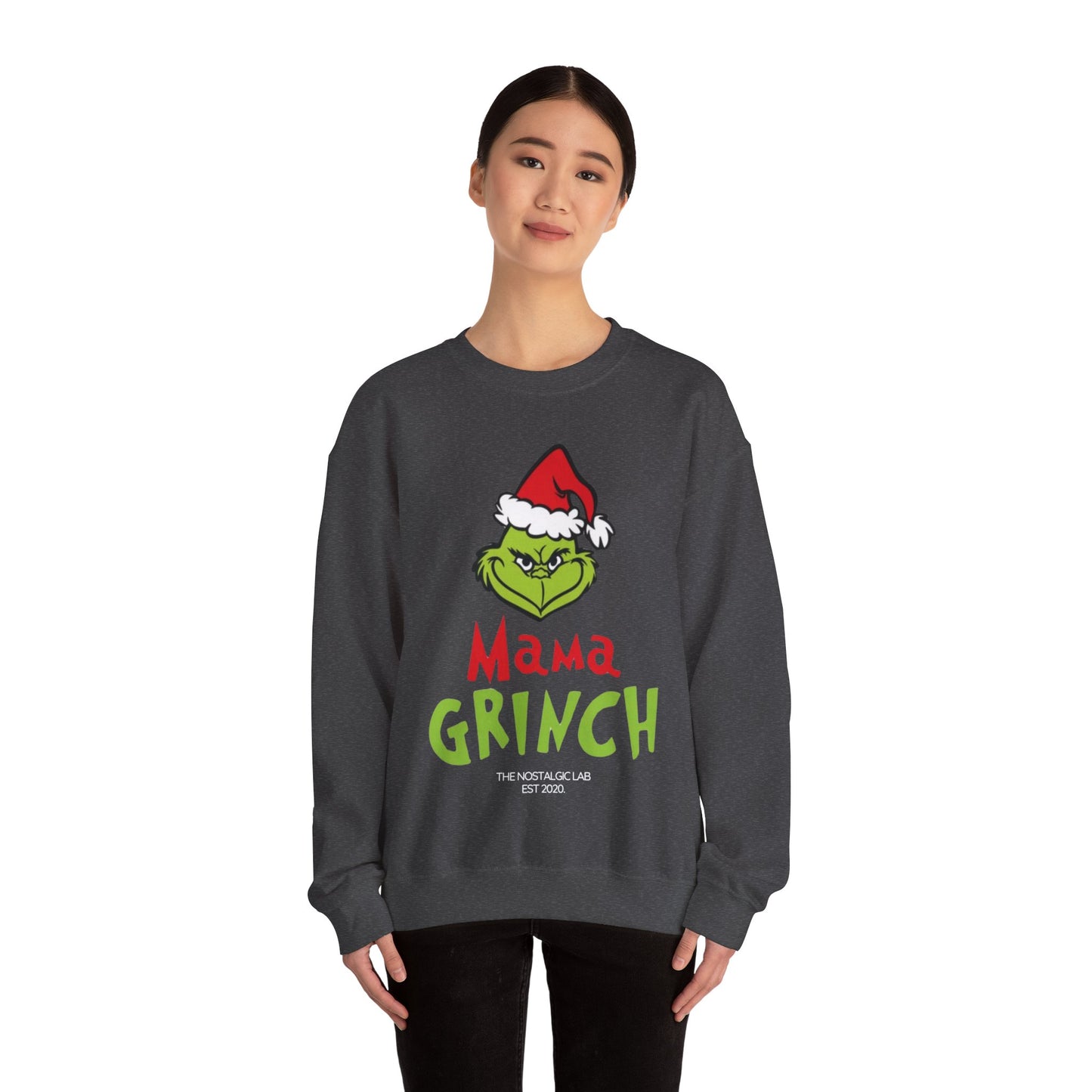 Mama Grinch Unisex Crewneck Sweatshirt