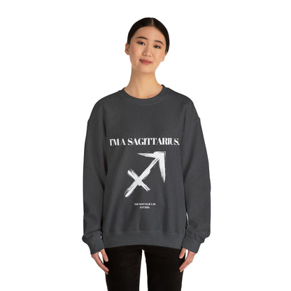 I'M A SAGITTARIUS Unisex Crewneck Sweatshirt