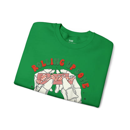 Rollin Christmas Spirit Unisex Crewneck Sweatshirt