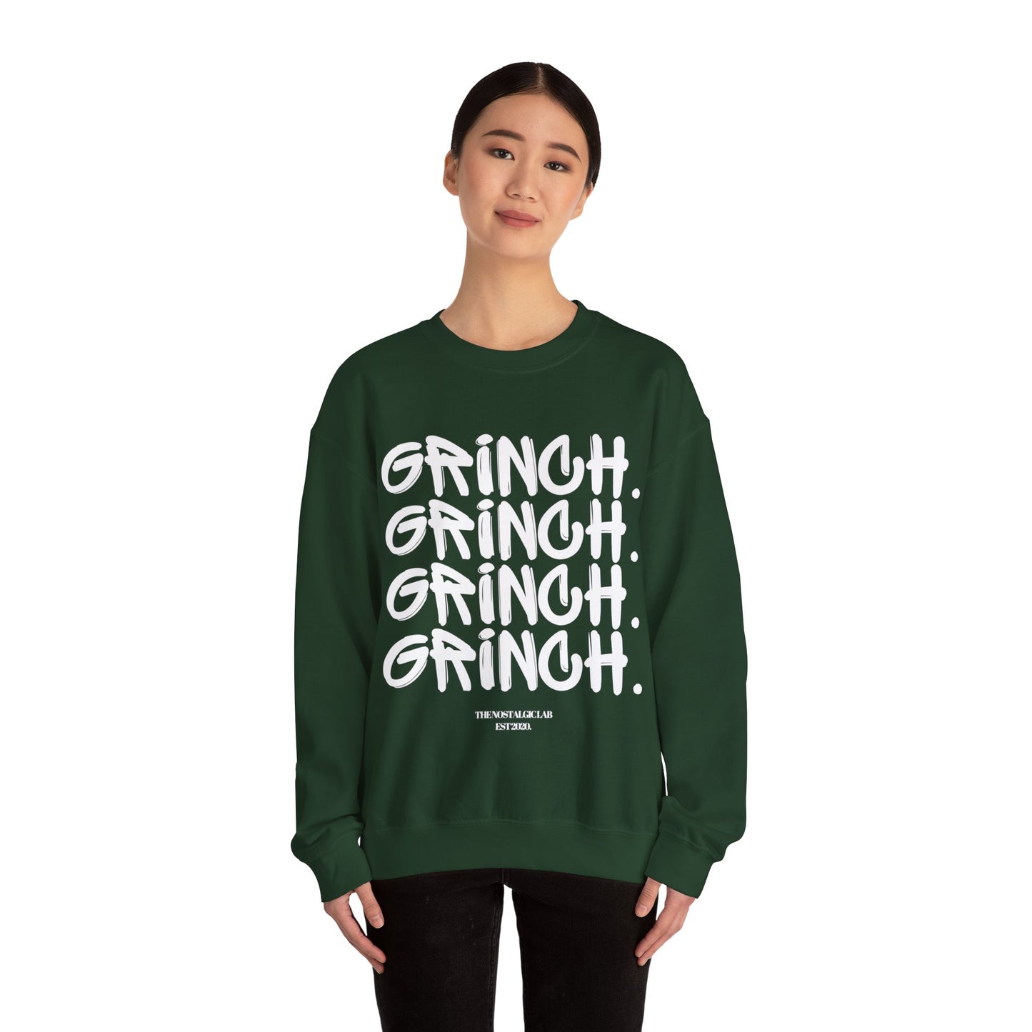 Grinch Graffiti Unisex Crewneck Sweatshirt