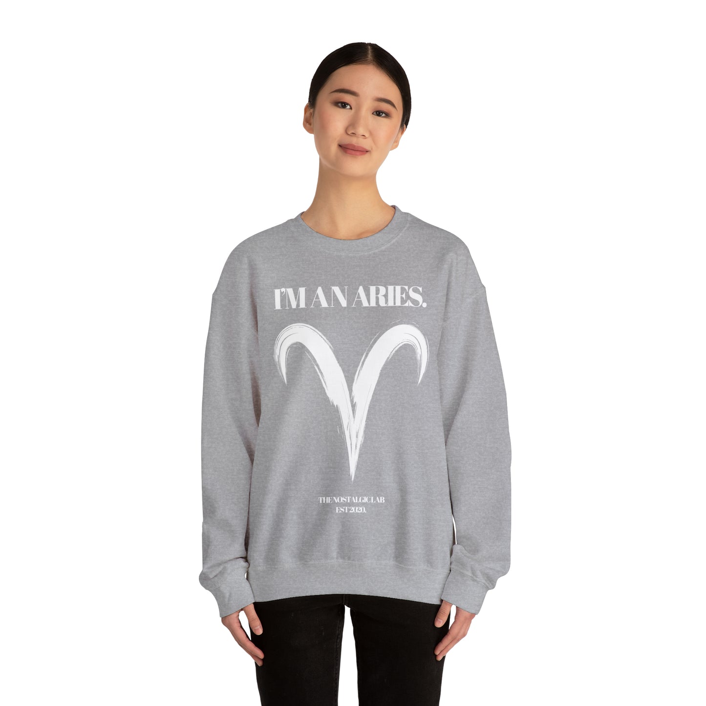 I'M AN ARIES Unisex Crewneck Sweatshirt