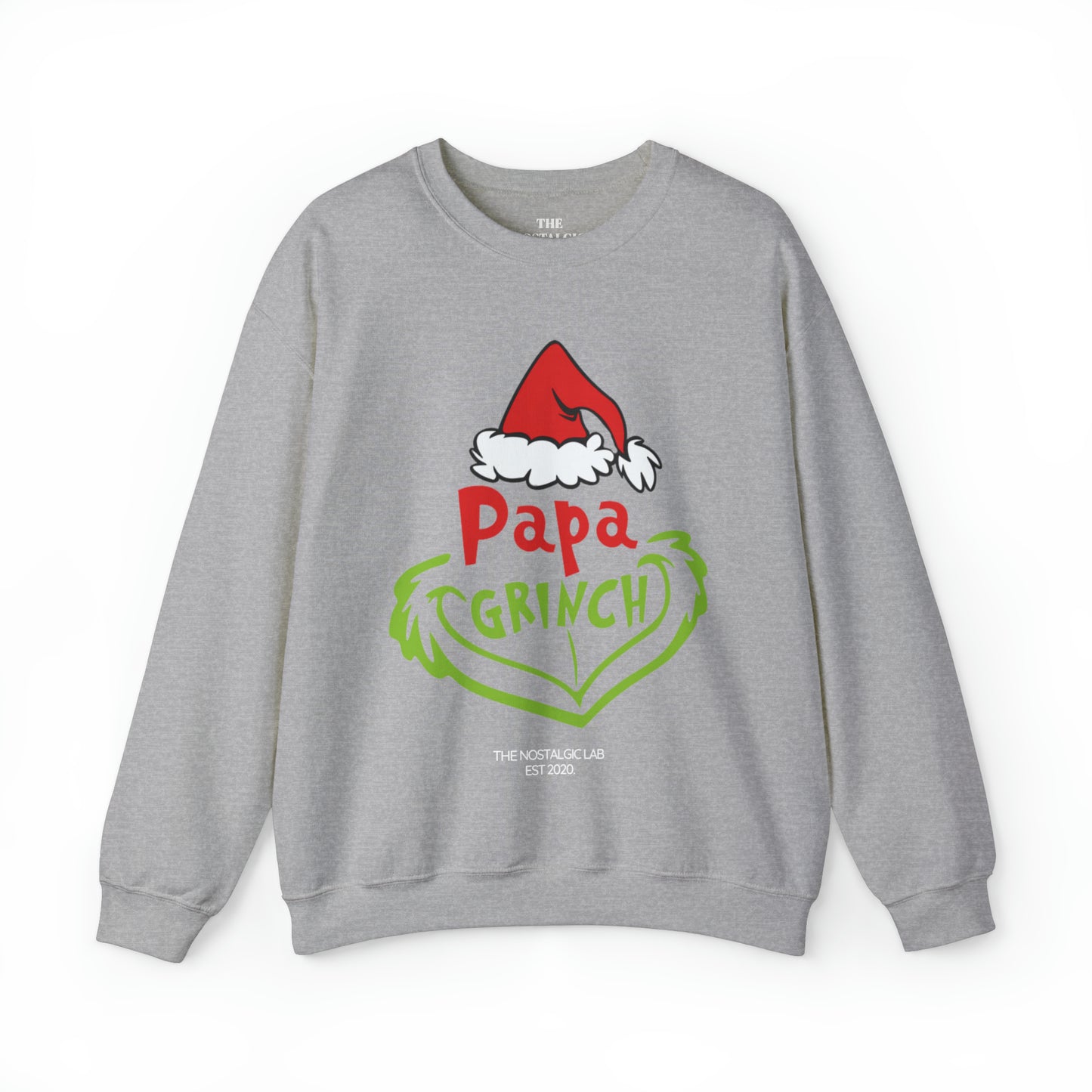 Papa Grinch Unisex Crewneck Sweatshirt