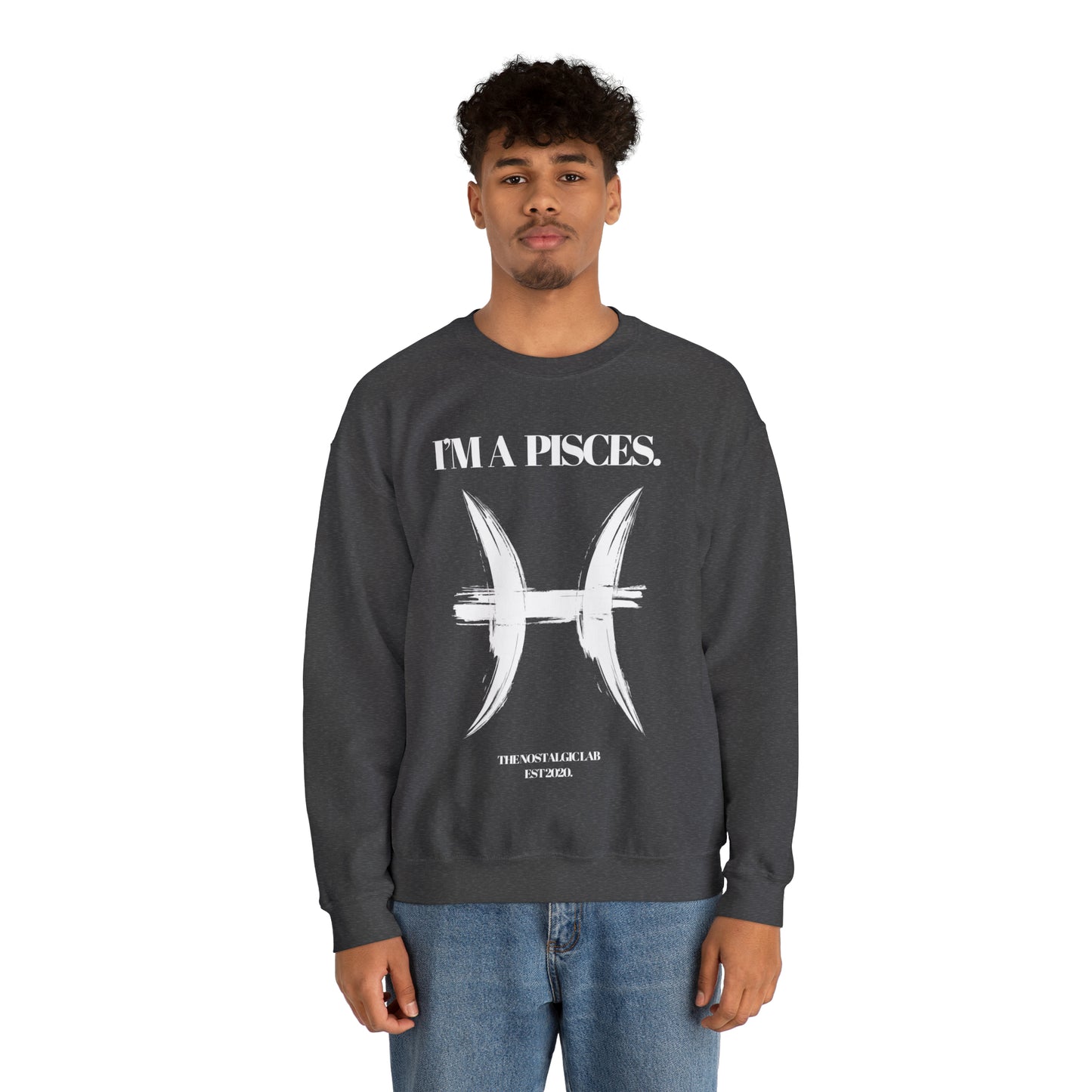 I'M A PISCES Unisex Crewneck Sweatshirt