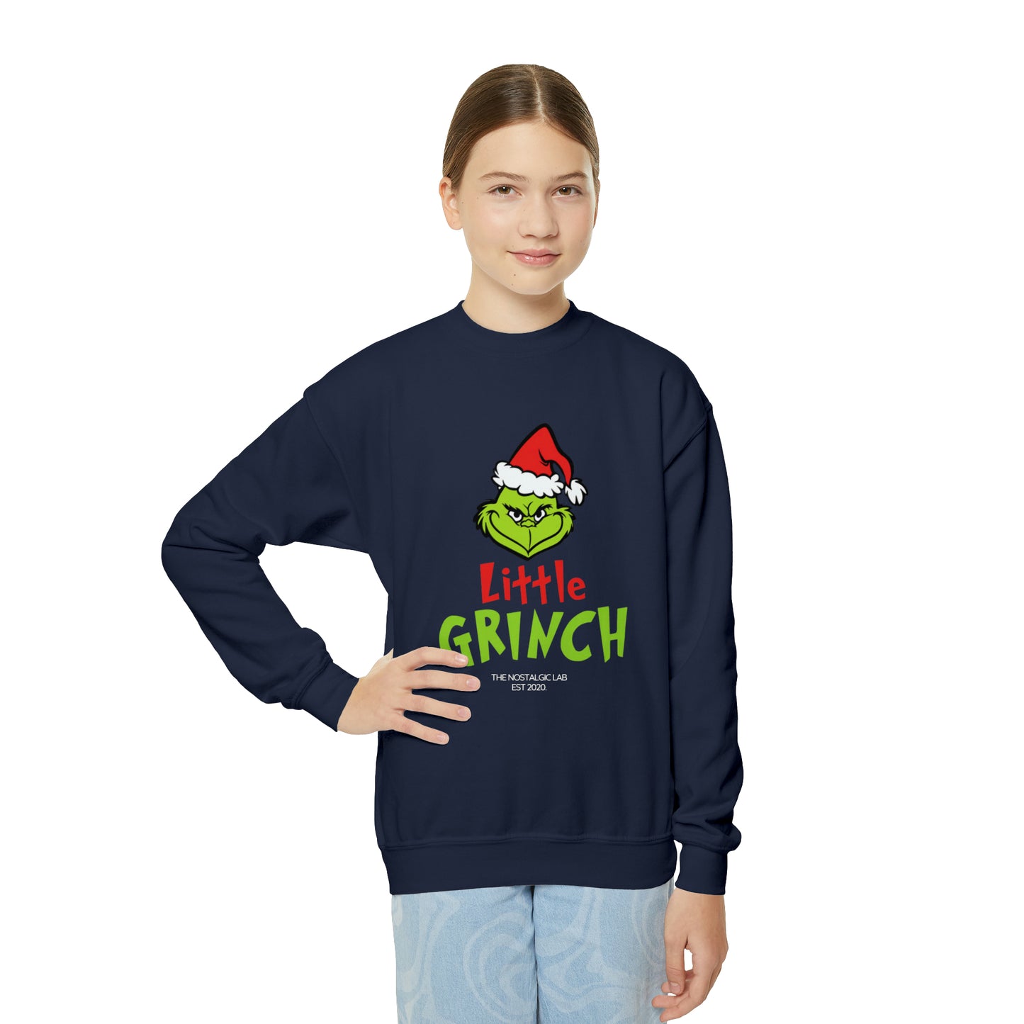 Grinch Youth Crewneck Sweatshirt