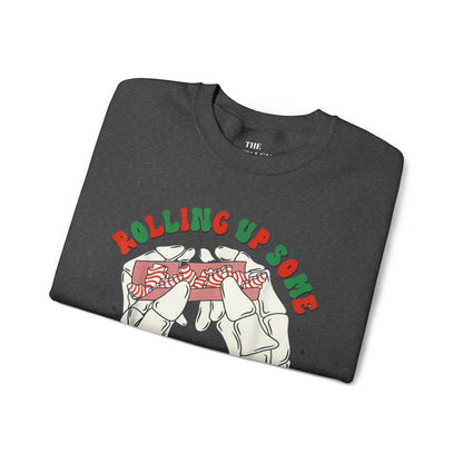 Rollin Christmas Spirit Unisex Crewneck Sweatshirt
